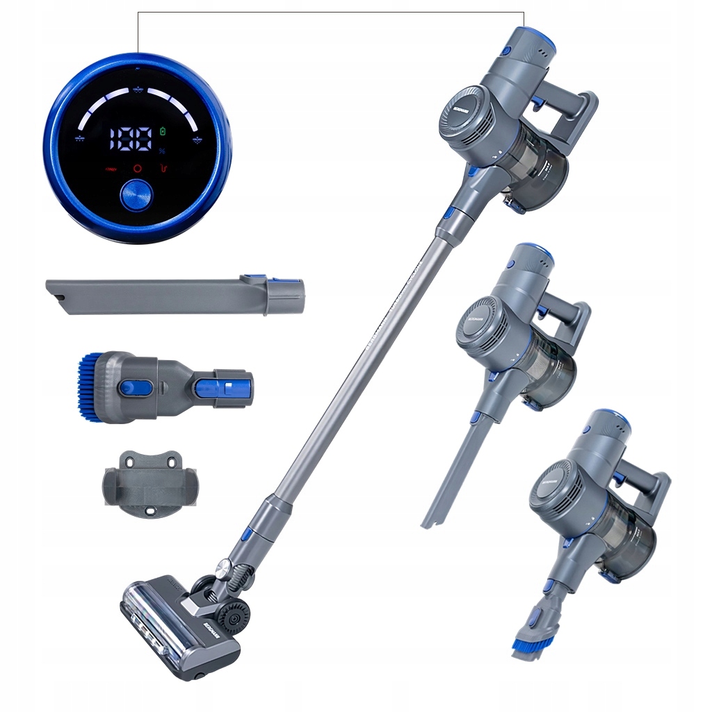 Wszechstronność 2w1 – odkurzacz pionowy i ręczny w jednym