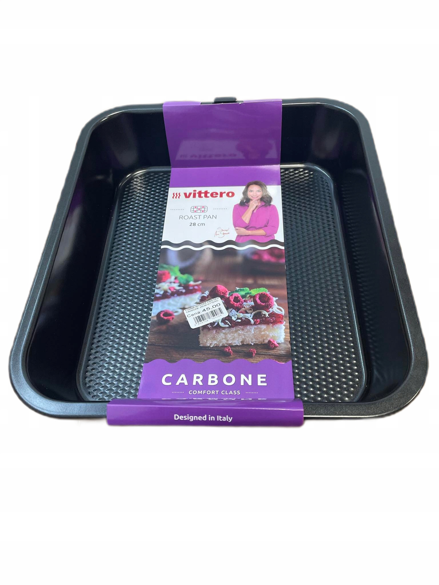 VITTERO CARBONE 28cm – Idealna forma do pieczenia dla każdego kucharza