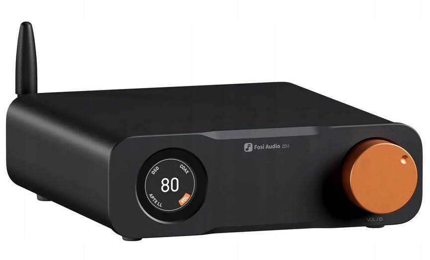 Fosi Audio ZD3 – Pulpit Przedwzmacniacz DAC do Domowego Wzmacniacza Stereo