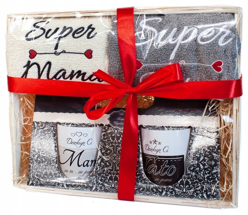 Zestaw prezentowy SUPER MAMA/ SUPER TATA – Idealny prezent dla rodziców
