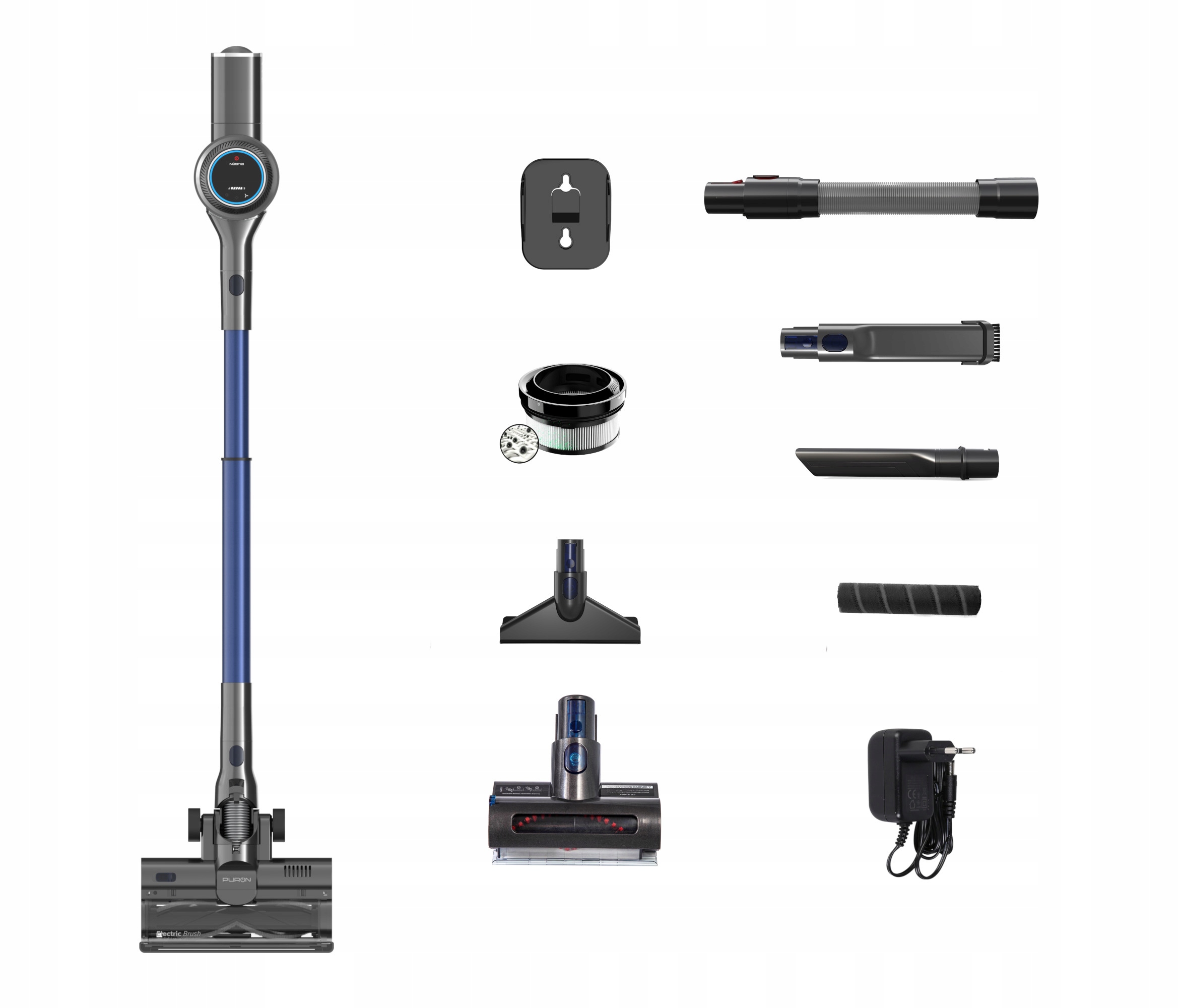 Ultralekki, skuteczny odkurzacz pionowy PURON PU40 z rurą teleskopową – Twoje wsparcie w sprzątaniu