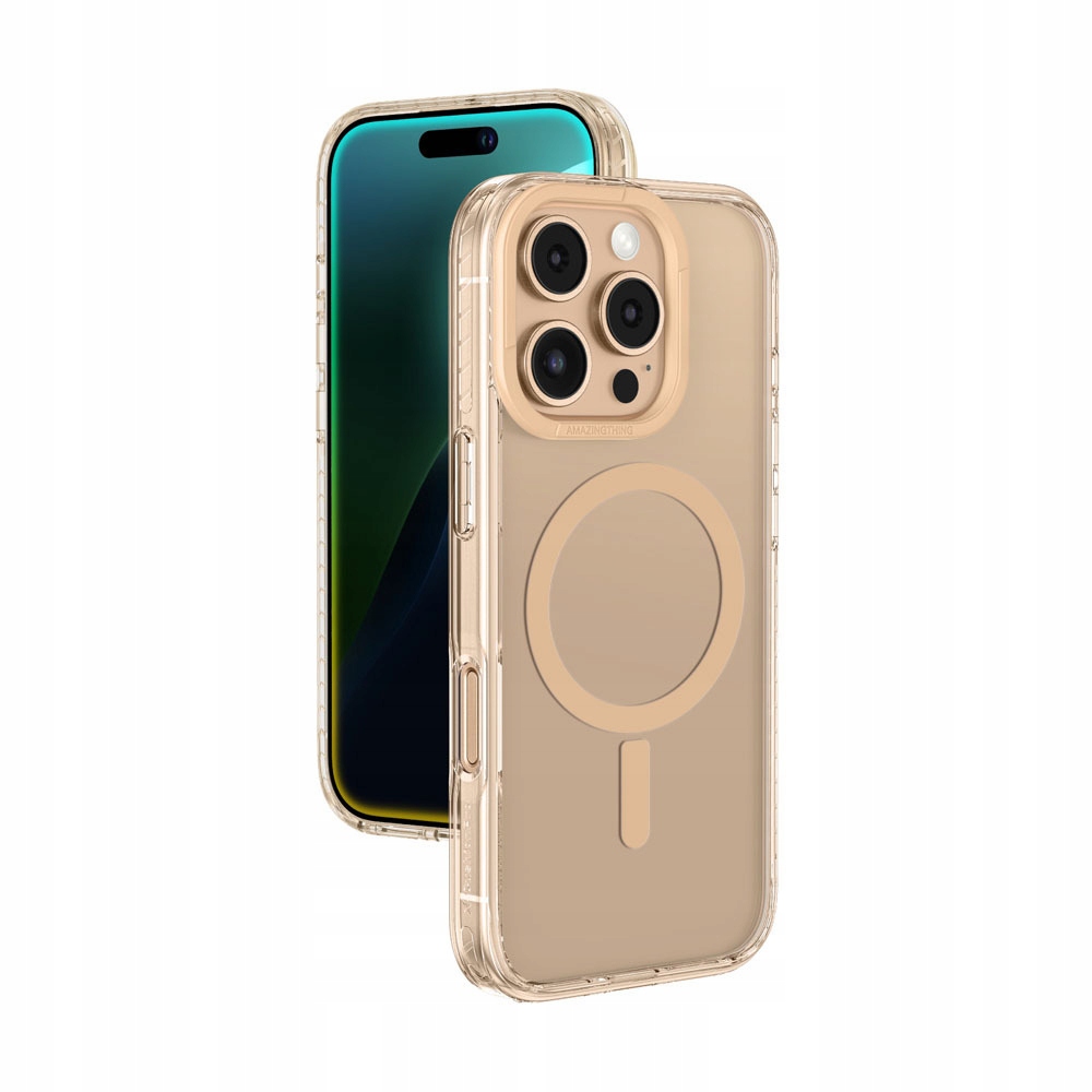 Etui silikonowe AMAZINGTHING Titan Pro Mag Case z pierścieniem magnetycznym do iPhone 16 Pro – Ochrona na najwyższym poziomie