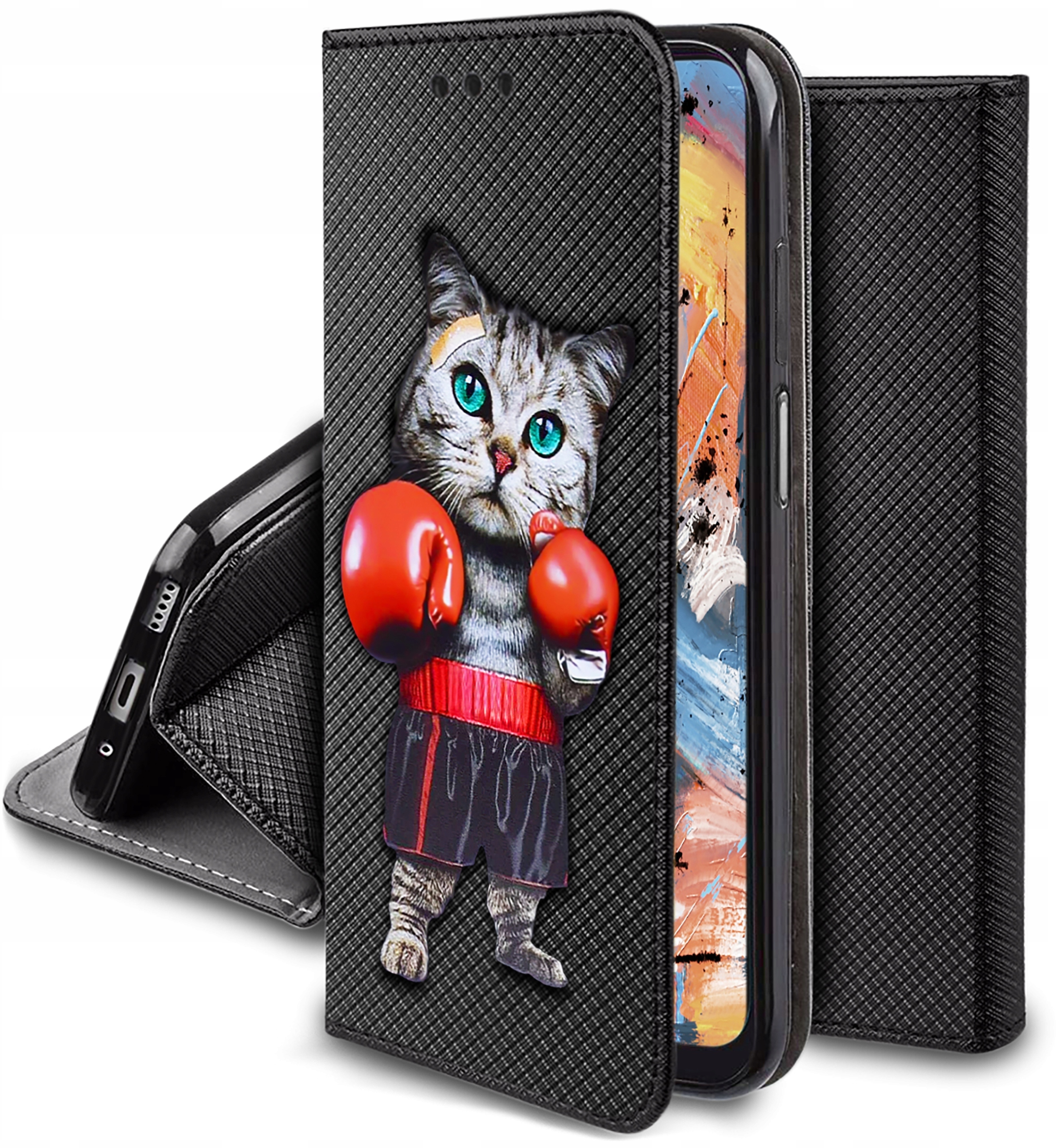 Etui SMART MAGNET WZÓR do Xiaomi Redmi 12 4G – Styl i ochrona w jednym