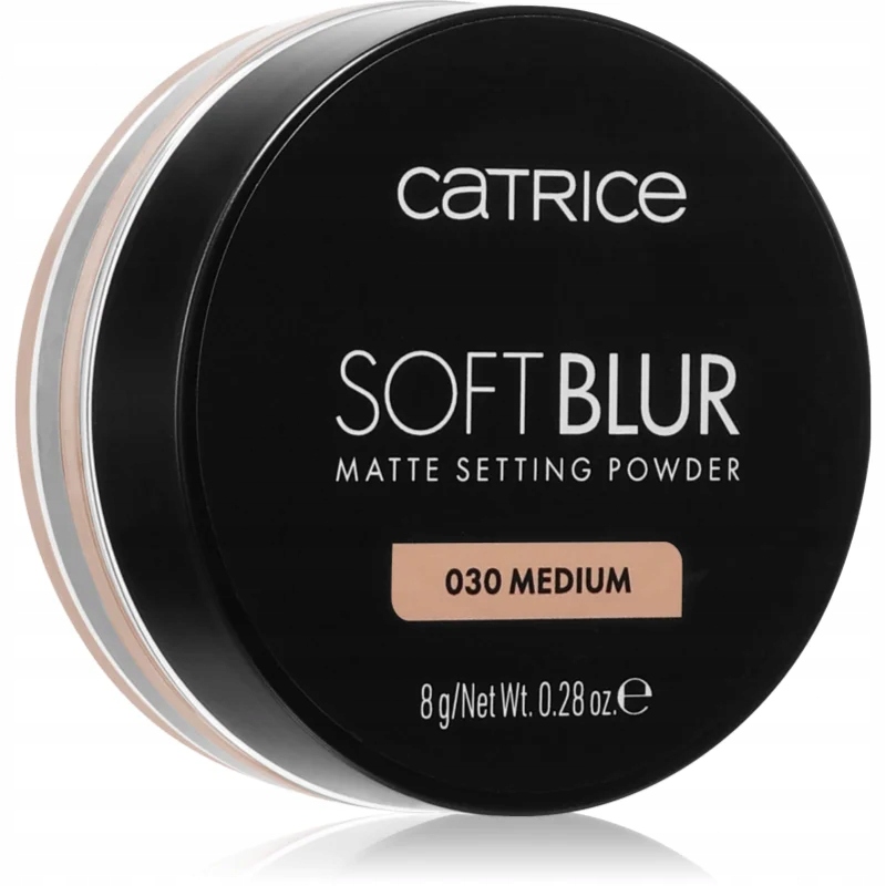 Catrice Soft Blur Matte Sypki Fiksujący Puder 030 Medium – Idealny dla Twojego Makijażu