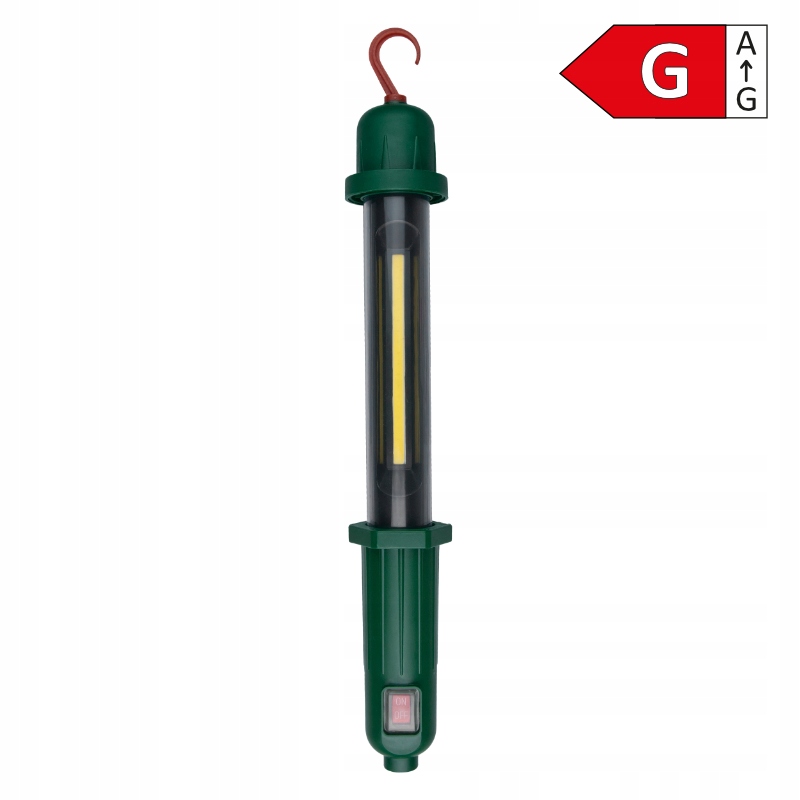 Lampa robocza COB, ładowalna, 188 lm, 6500 K, 1800 mAh, IP20 – Idealne oświetlenie do pracy