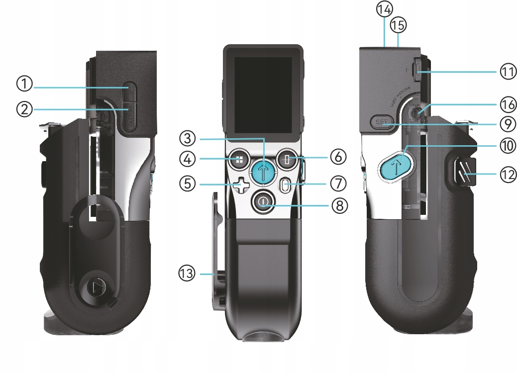 Dalmierz Laserowy Taśma Miernicza Poziomica Linia Znacząca Smart Life 100m – Profesjonalne narzędzie pomiarowe