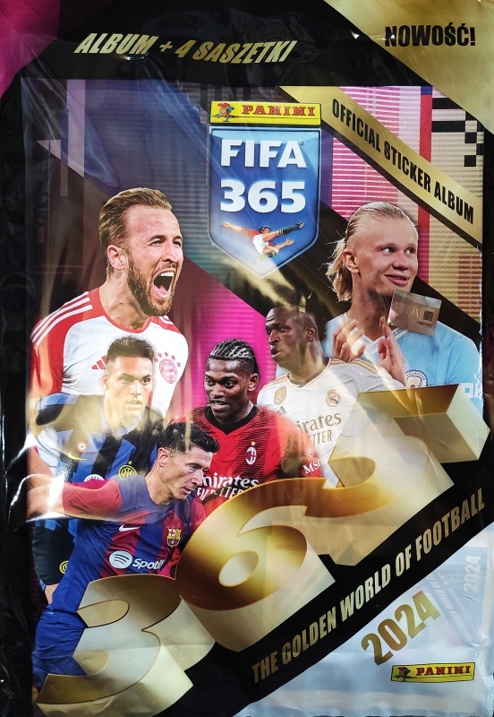 Panini FIFA 365 Adrenalyn XL 2024 – Zestaw startowy kolekcji naklejkowej