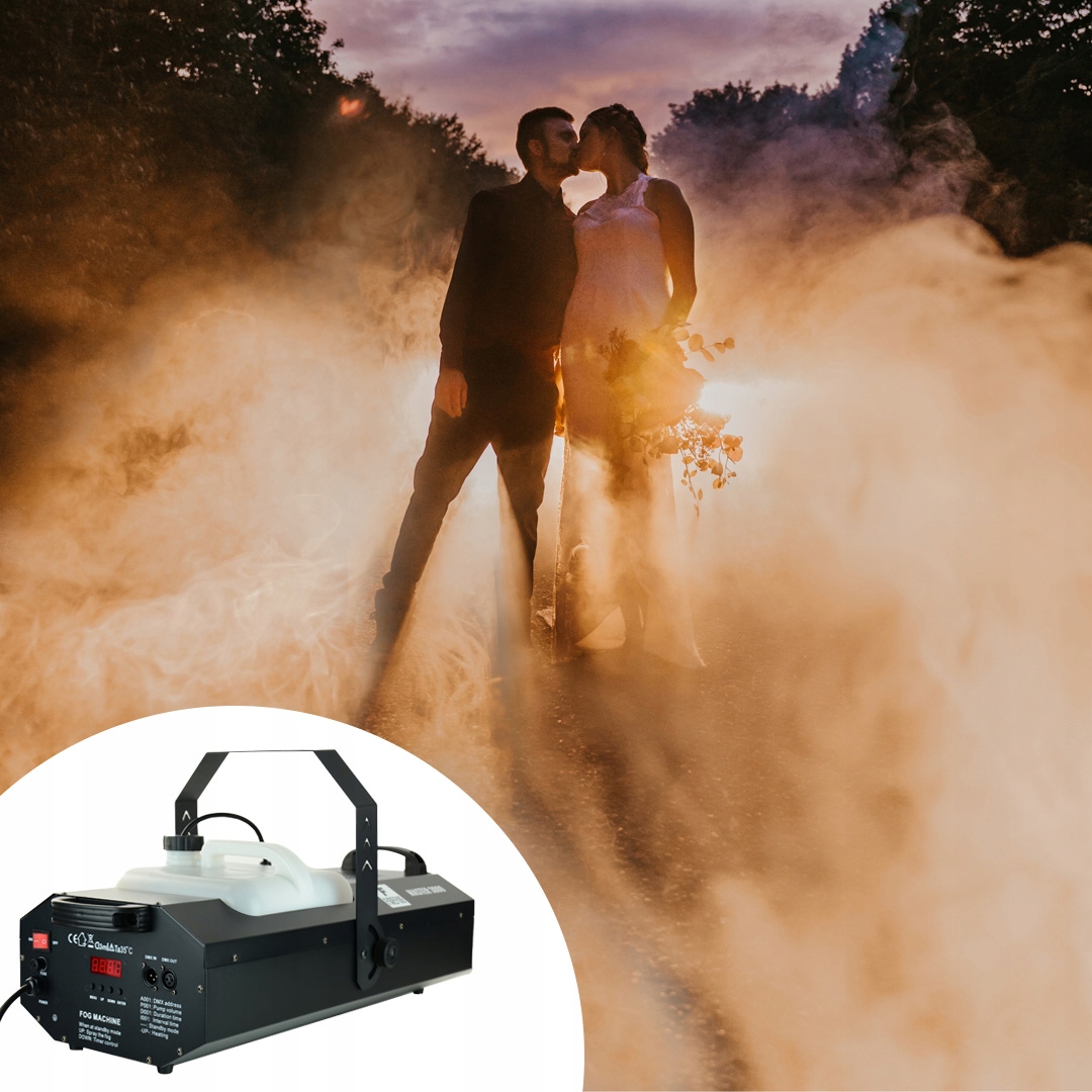 Potężna moc 3000W i kontrola DMX