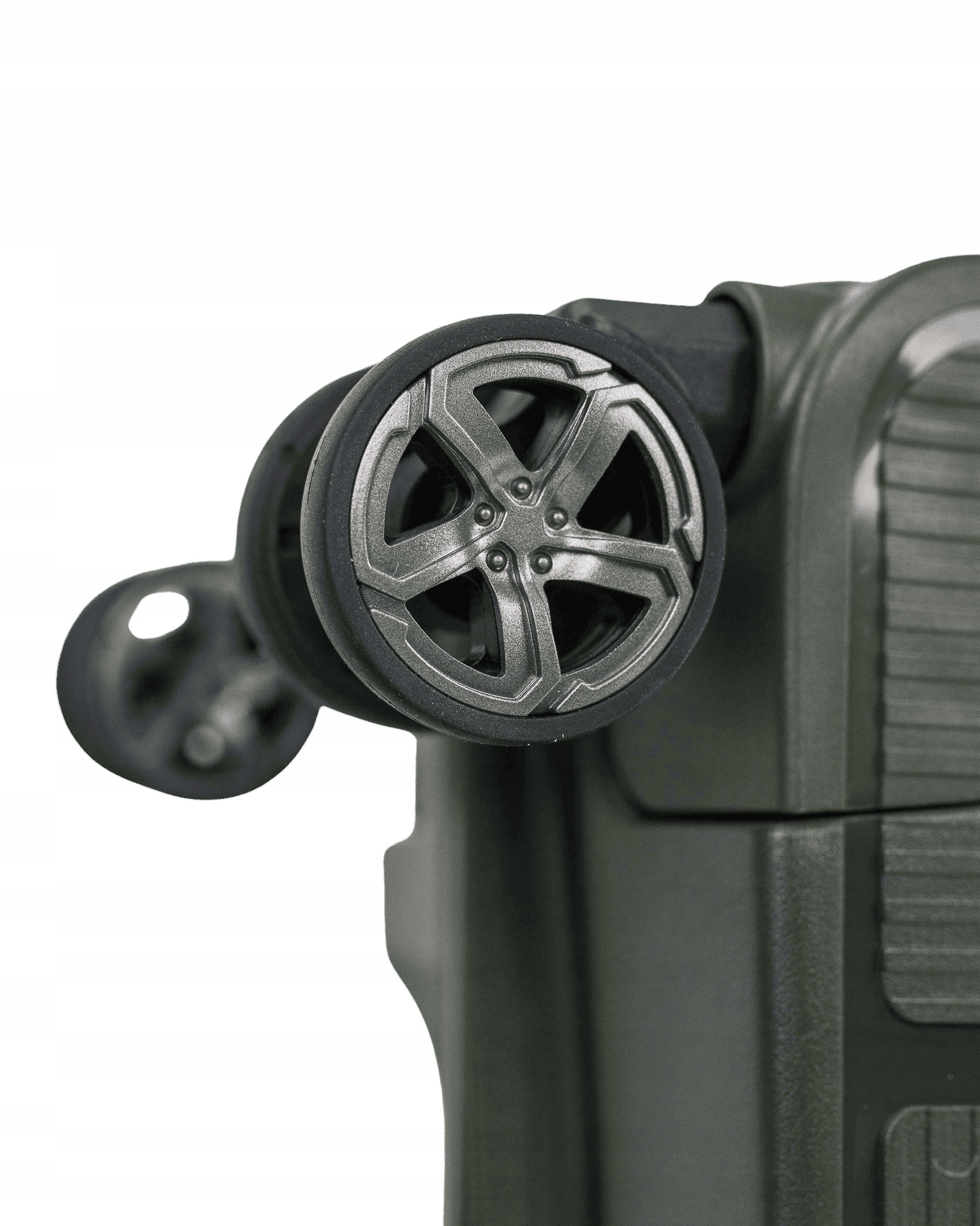 Wygodne podwójne koła obrotowe