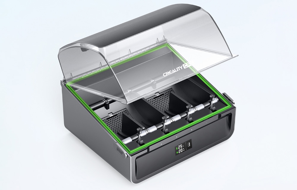 System wielofilamentowy Creality CFS – druk 3D w wielu kolorach bez kompromisów - Automatyzacja i inteligentne wsparcie procesu druku