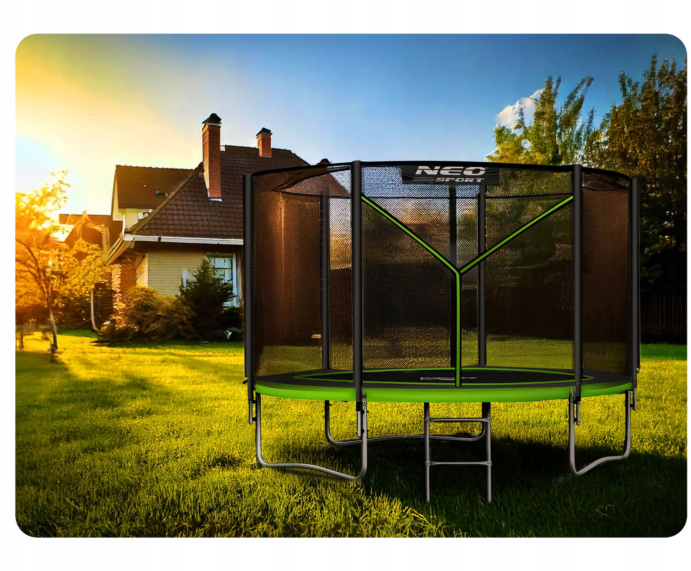Trampolina ogrodowa NeoSport 10ft/312cm – Idealna do zabawy w ogrodzie