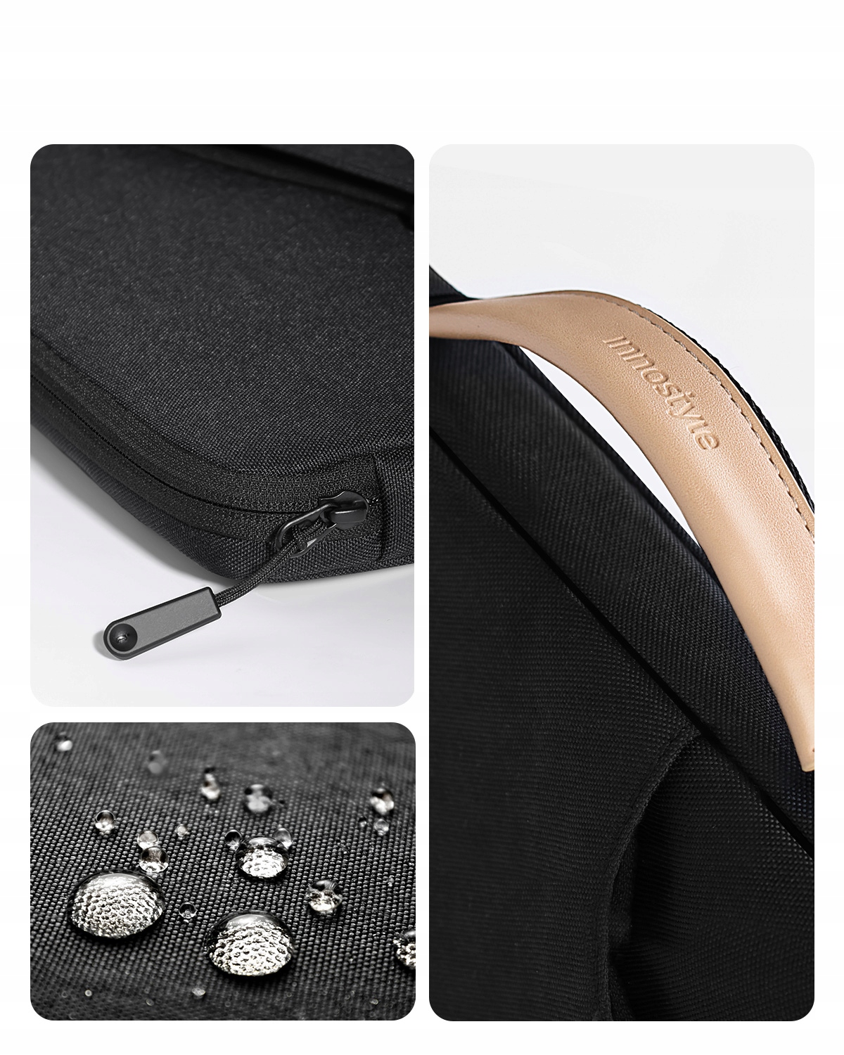 Przestronna organizacja z kieszeniami na akcesoria