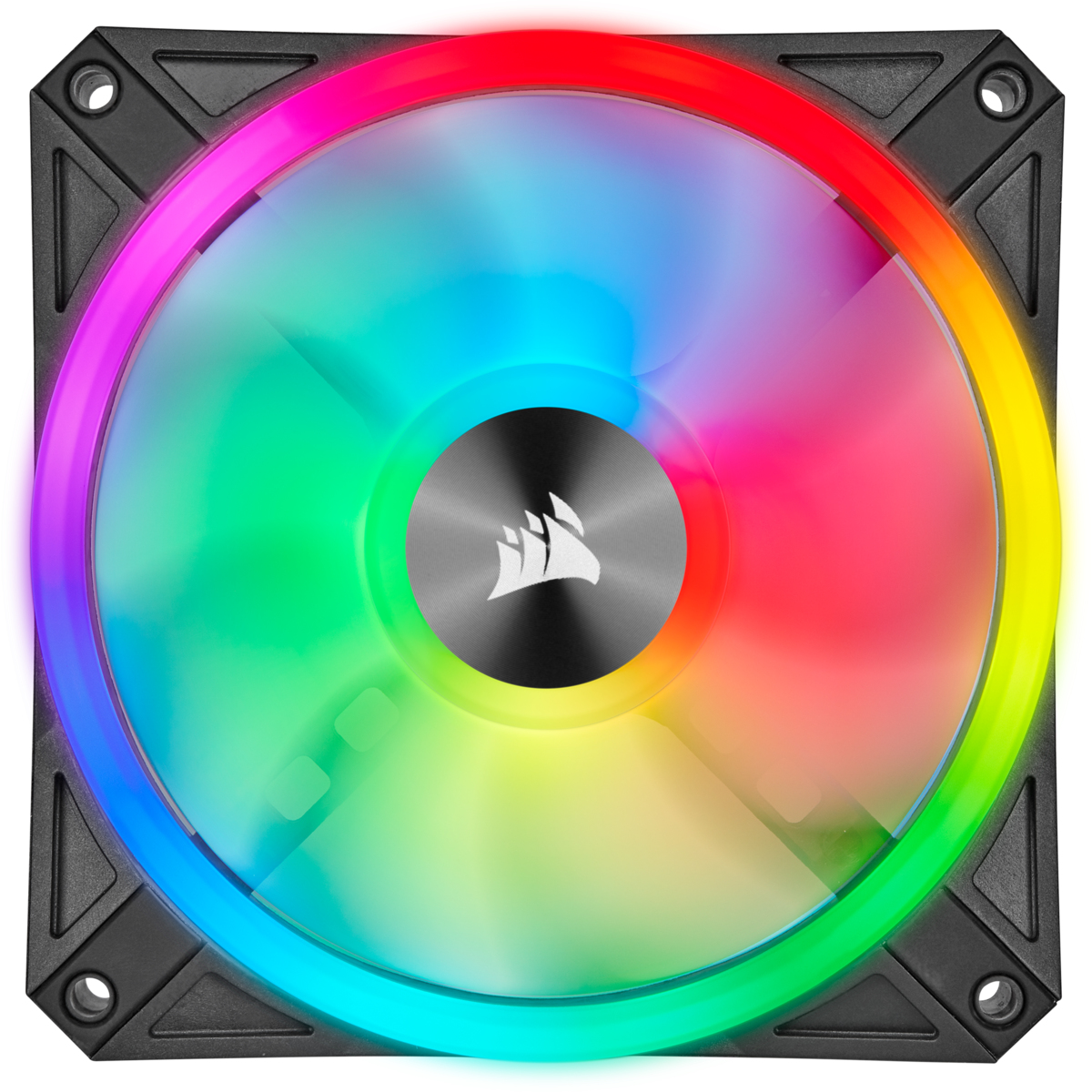 Wentylator Corsair iCUE QL140 RGB Czarny – Spektakularne podświetlenie dla Twojego komputera