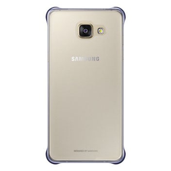 Official Samsung Galaxy A3 2016 Clear Cover Case - Blue / Black