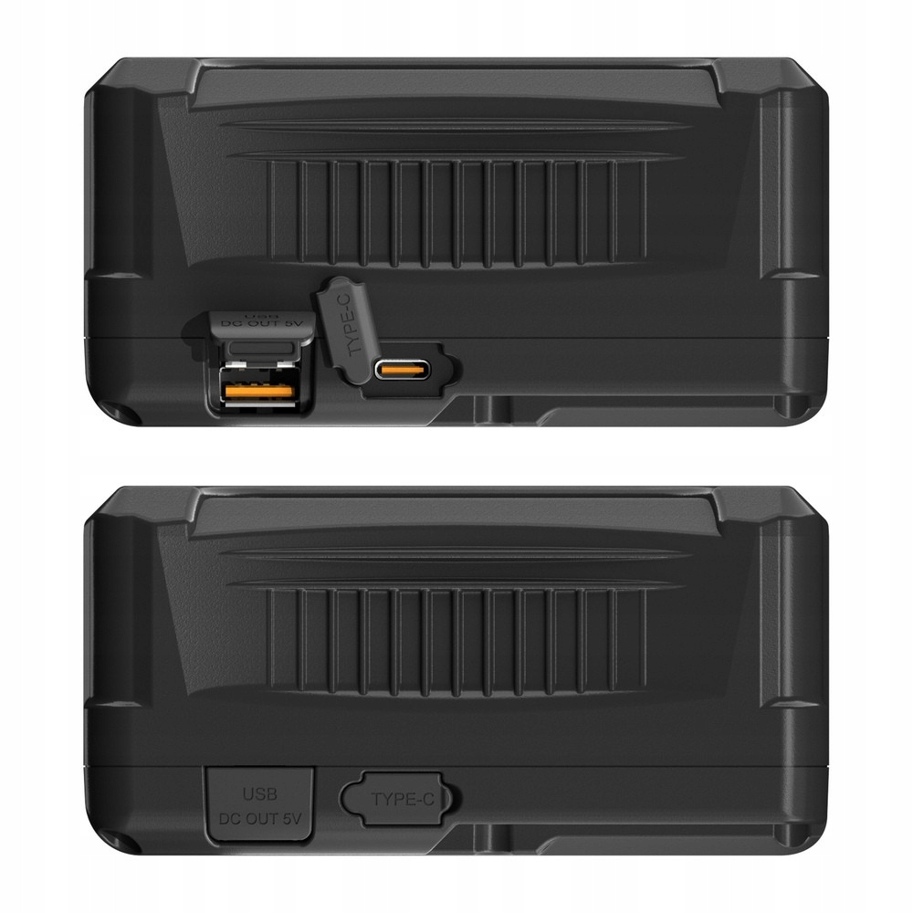 Porty USB-C i USB-A z funkcjami szybkiego ładowania