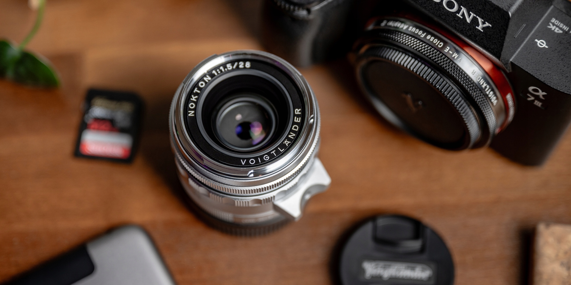 Nowoczesny obiektyw manualny z dużą jasnością