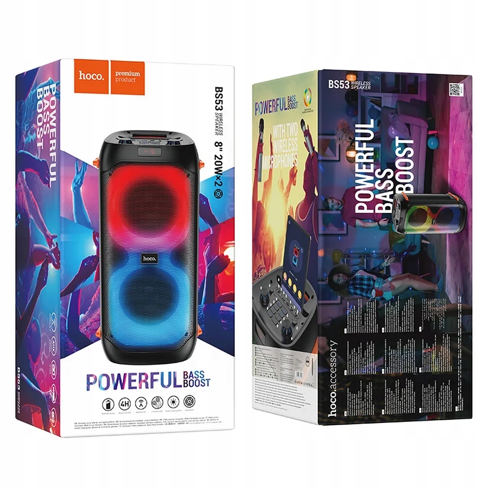 Multikolorowe podświetlenie LED dla wyjątkowej atmosfery