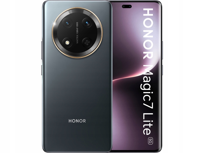 HONOR Magic 7 Lite 5G 8/256GB Czarny – Nowoczesny smartfon dla wymagających