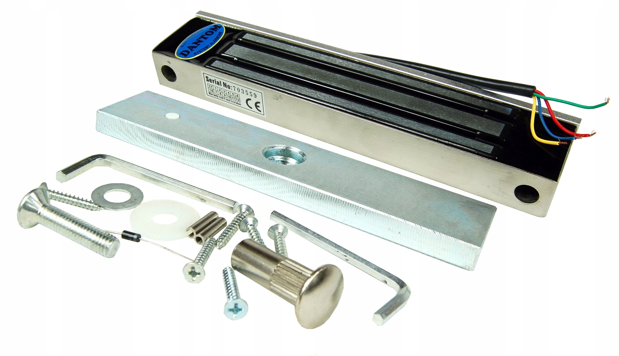 Zwora Elektromagnetyczna DT-280W/12V DANTOM – Niezawodna ochrona Twojego domu