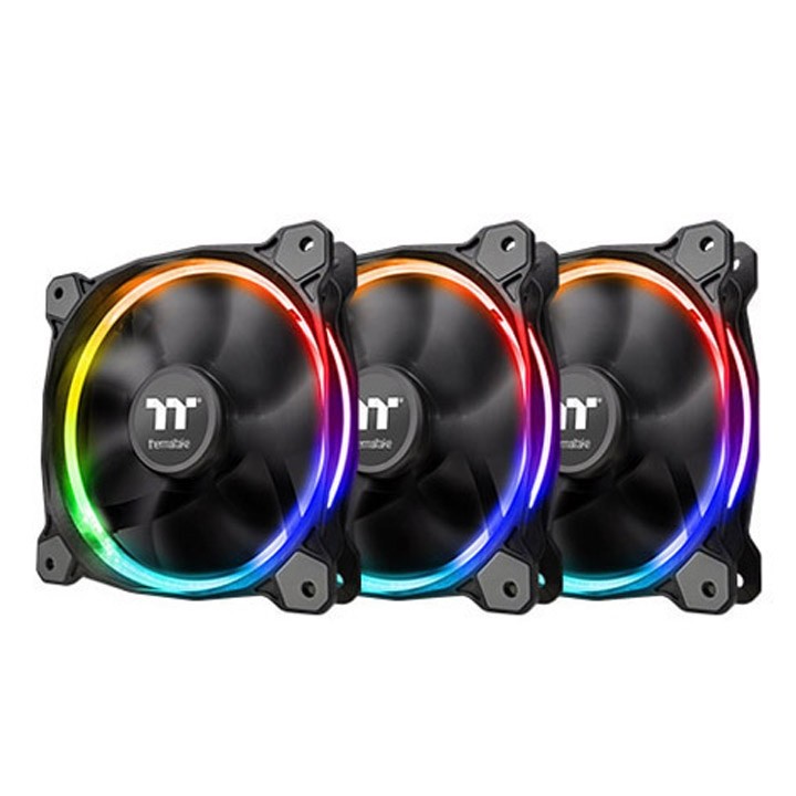 Wentylator Thermaltake Riing 12 LED RGB 3-pack (CL-F071-PL12SW-A) – Wydajność i styl w jednym