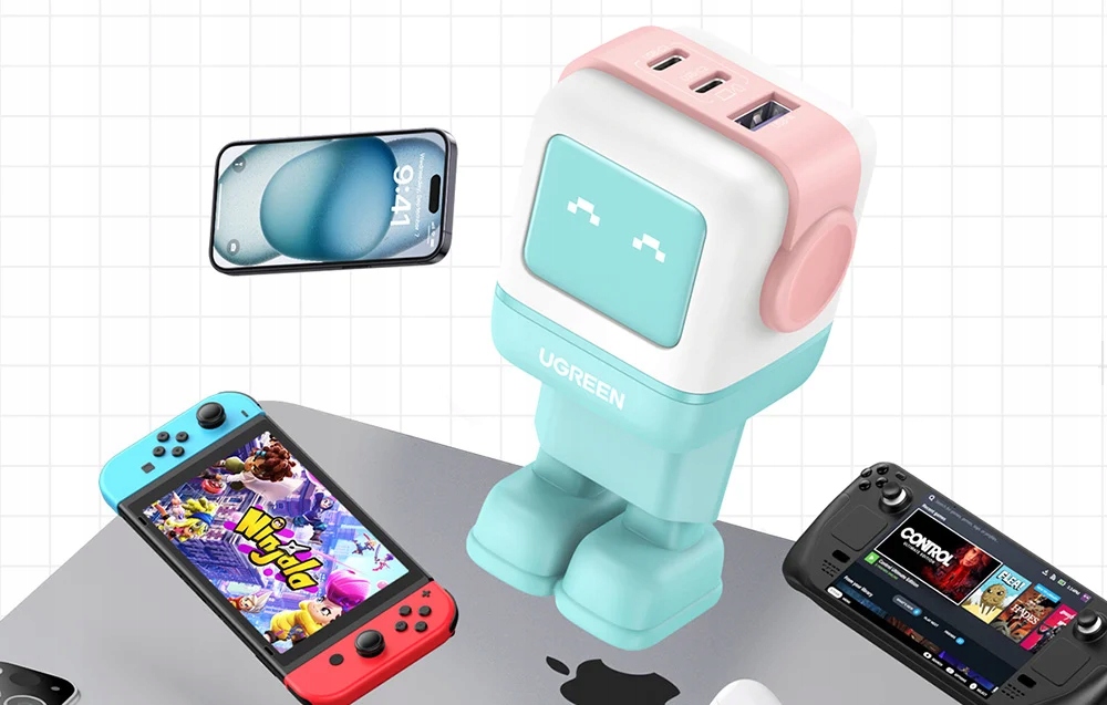 Ładowanie trzech urządzeń jednocześnie – Wygoda i funkcjonalność