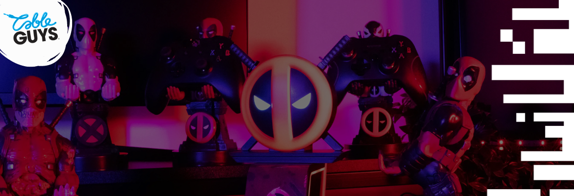Stojak na kontroler/smartfon Cable Guys® Deadpool Icon