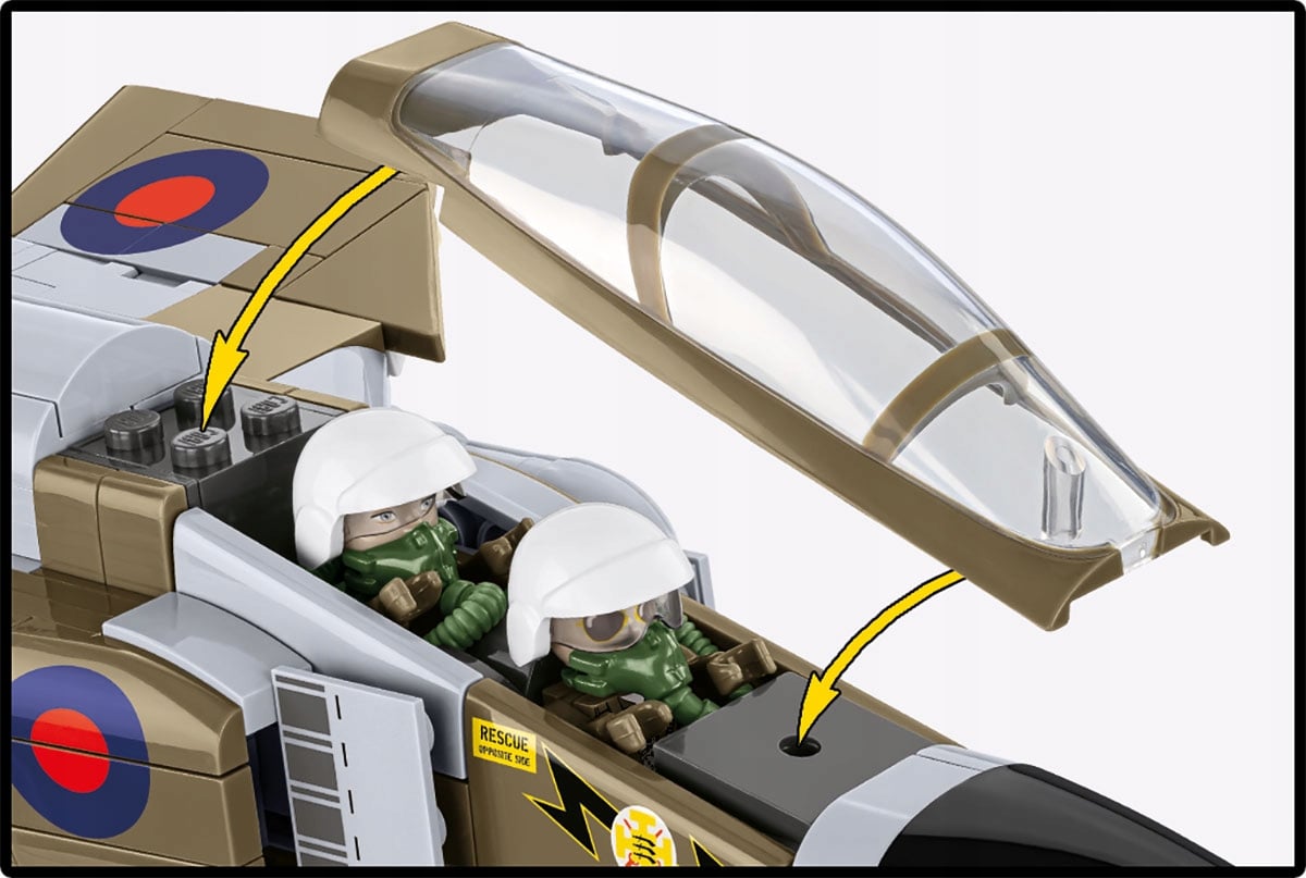 Dlaczego warto mieć model F-4M Phantom II RAF od COBI?