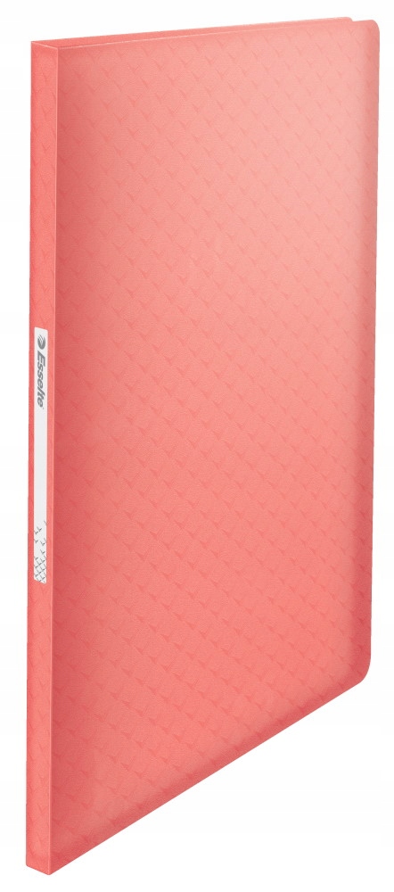 Album ofertowy Esselte Colour'Breeze z 40 koszulkami koralowy – Idealny do organizacji dokumentów