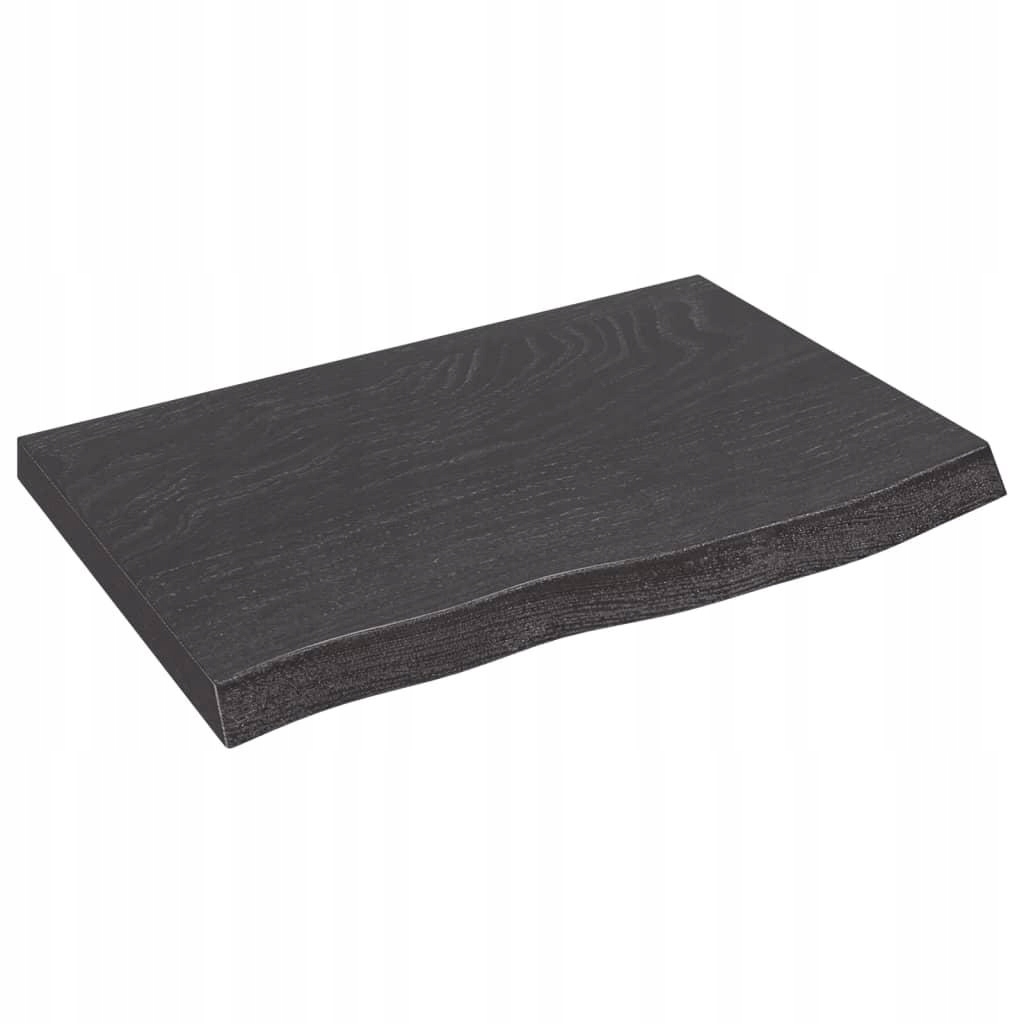 Półka ciemnobrązowa 60x40x(2-4) cm – Idealne rozwiązanie do przechowywania