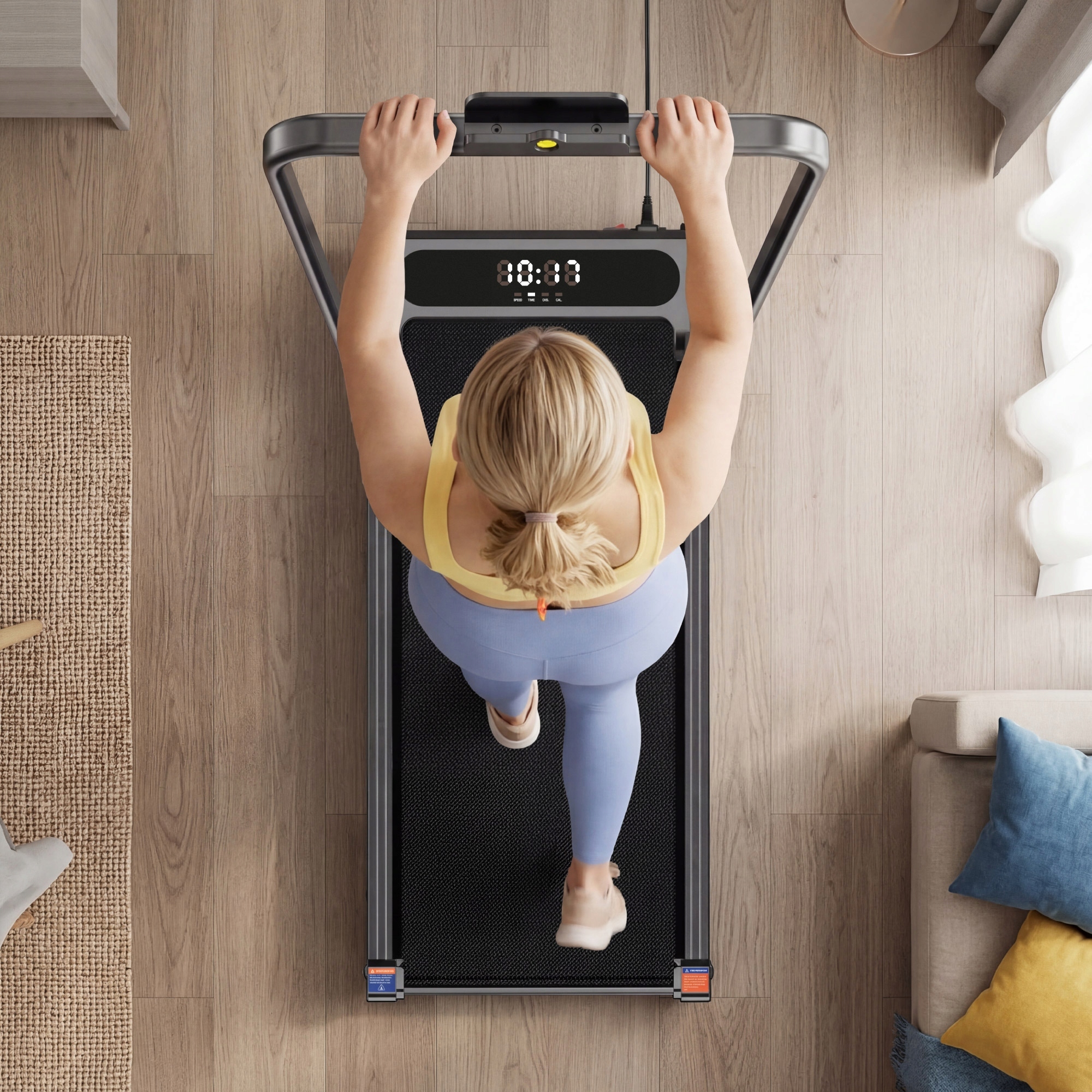 Trening w komfortowym rytmie z pilotem zdalnego sterowania