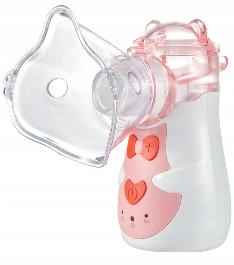 Inhalator Nebulizator Ultradźwiękowy OROMED ORO-MESH BABY PINK – Idealny dla całej rodziny