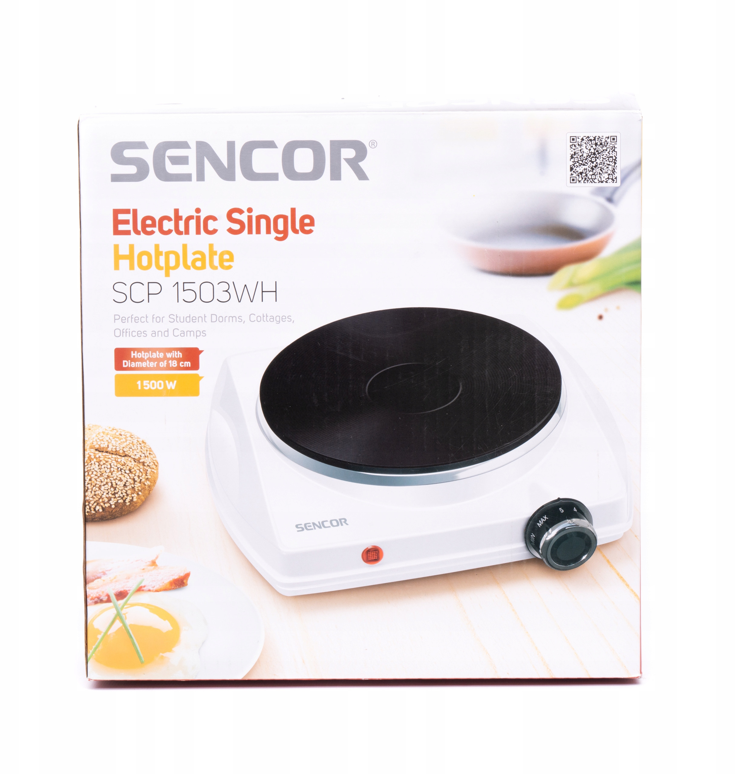 Kuchenka Elektryczna Sencor SCP 1503WH-EUE4 – Idealne rozwiązanie do gotowania w każdych warunkach