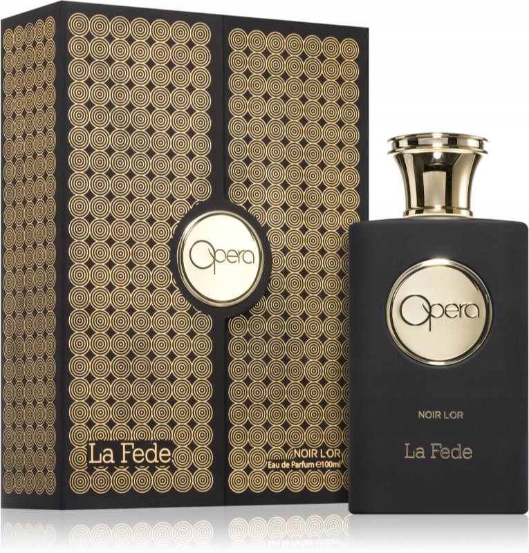 La Fede Opera Noir L'Or EDP - 100 ml – Elegancja w każdej kropli