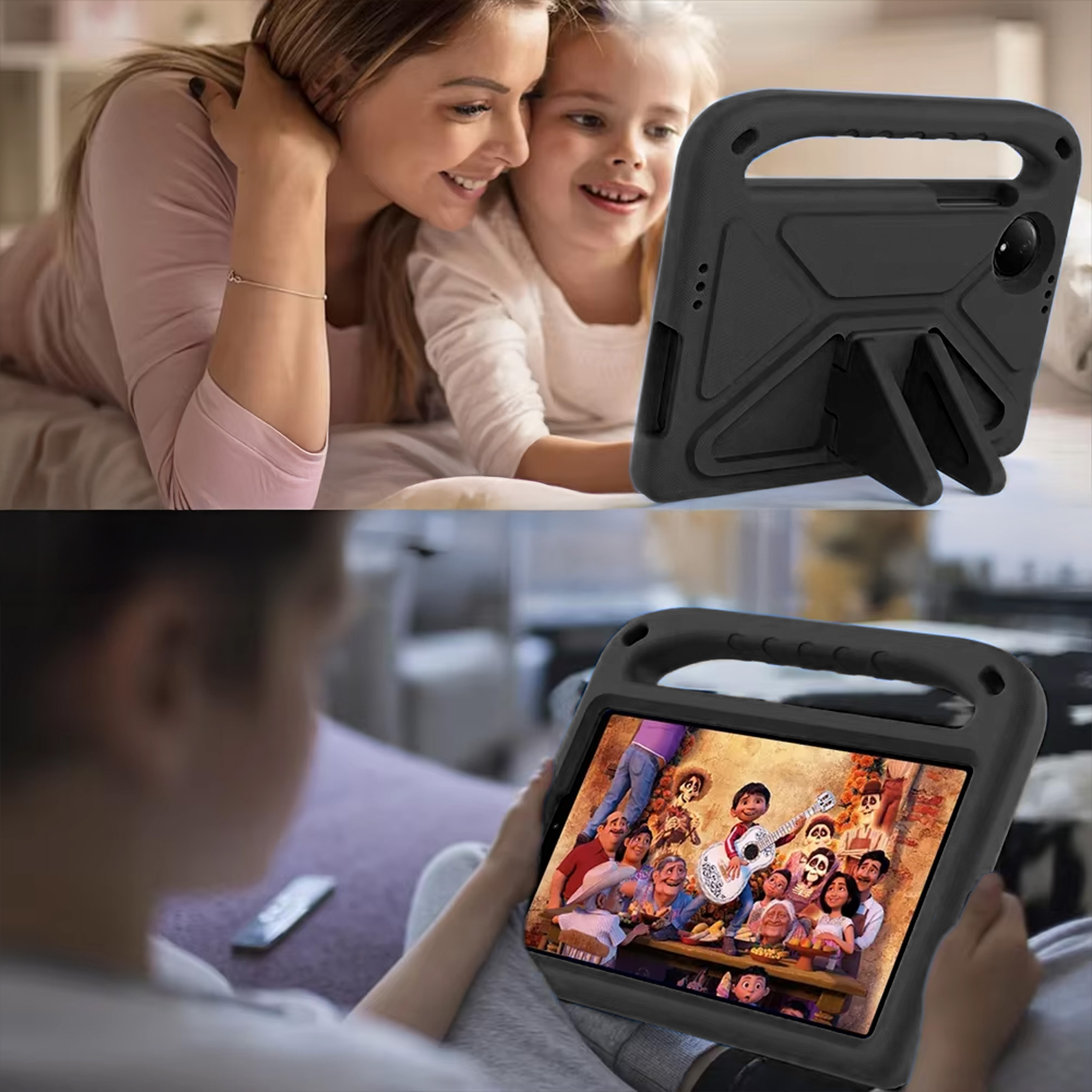 Wbudowane nóżki – Wygodne ustawienie tabletu
