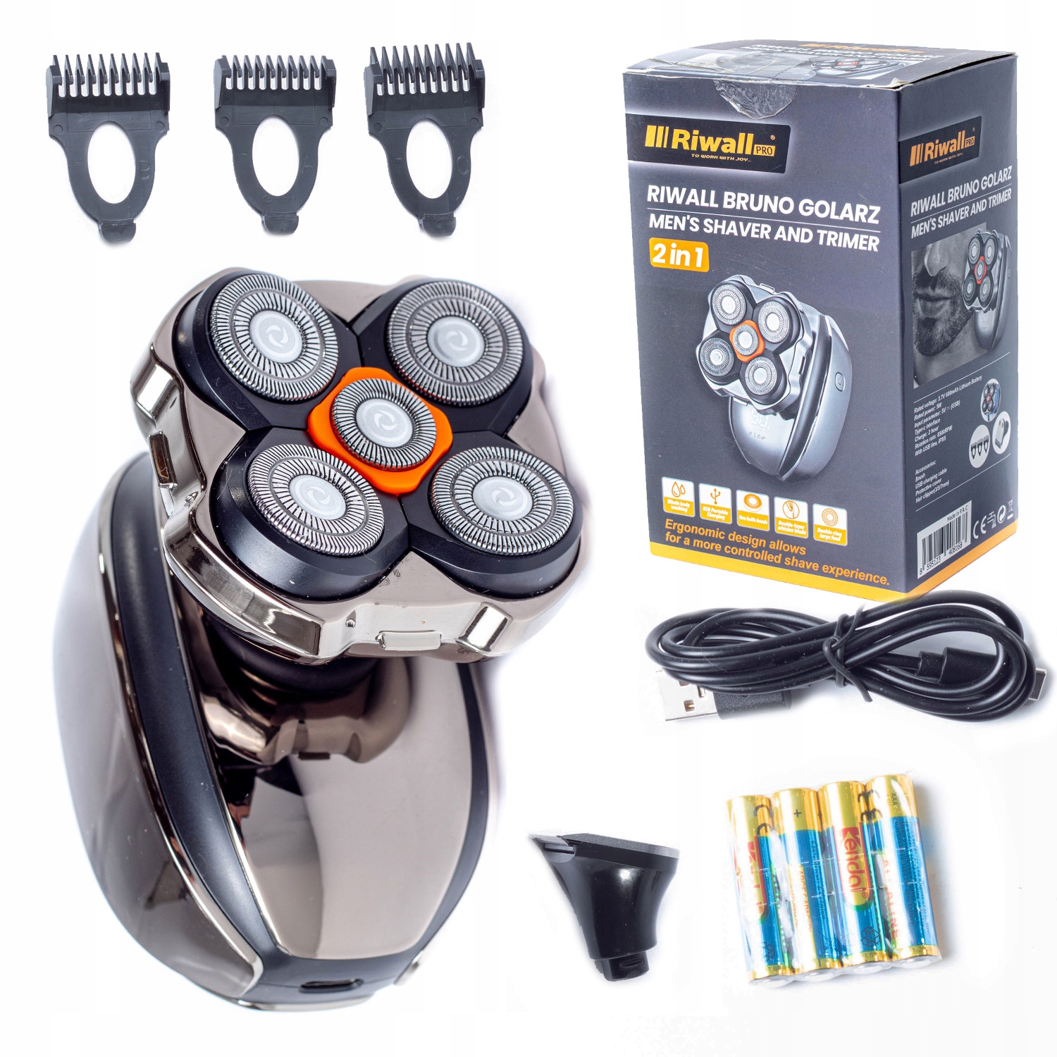 Funkcjonalny Trymer do Brody i Włosów