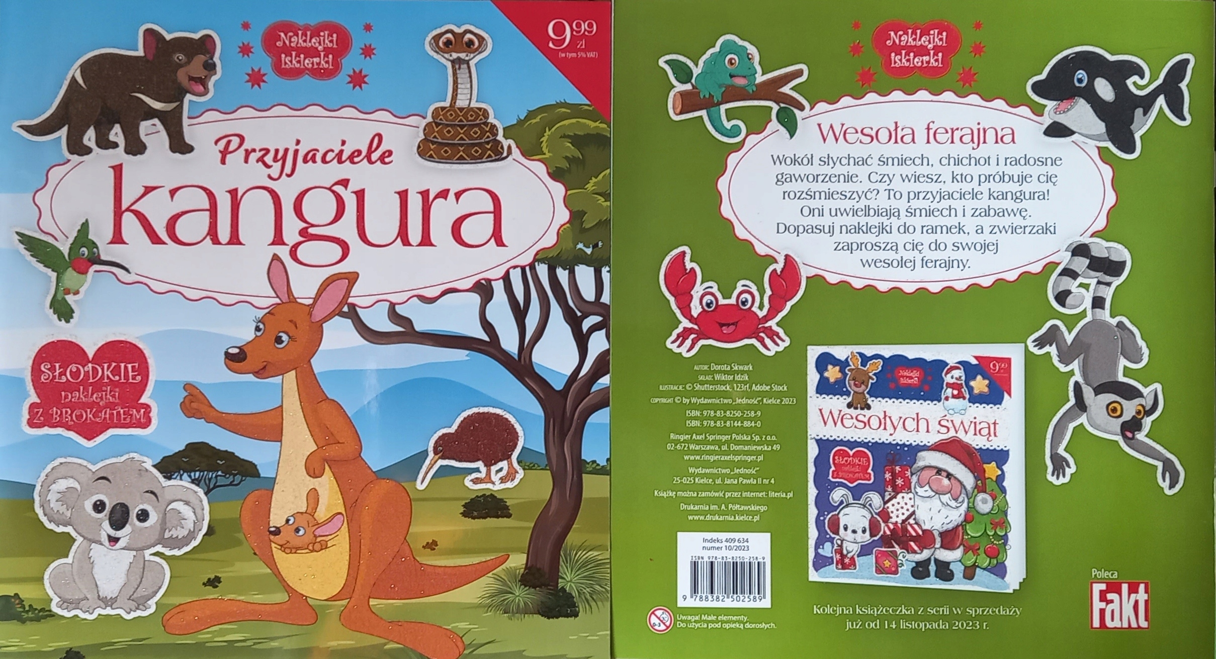 Wesołe przygody z przyjaciółmi kangura