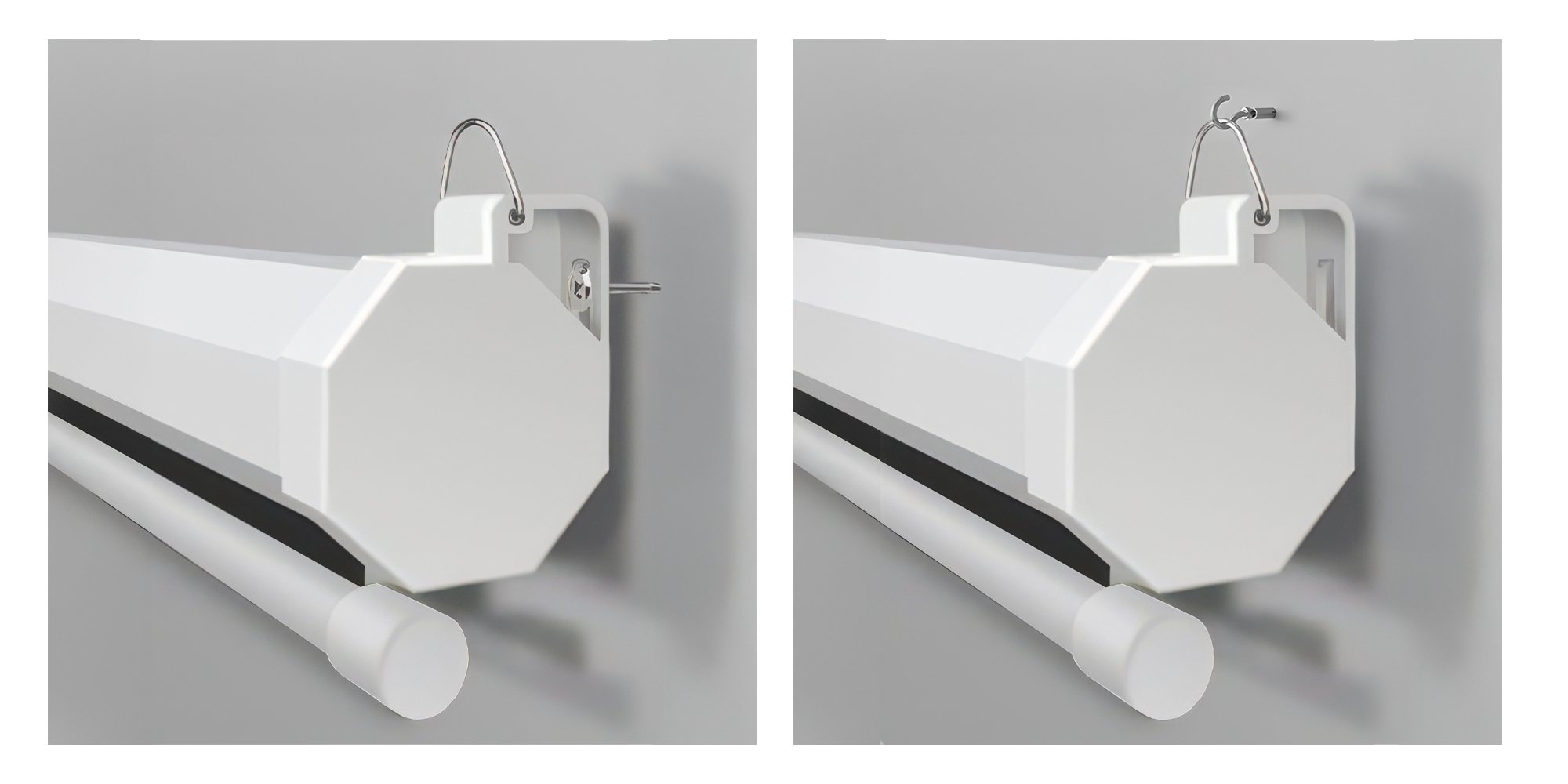 Ekran projekcyjny ścienny Camrock Matte W 100