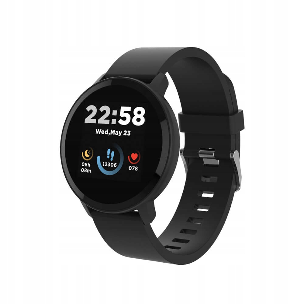 Smartwatch Canyon Lollypop SW-63 Czarny – Elegancja i funkcjonalność w jednym