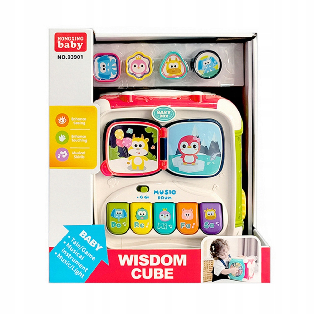 Edukacyjne klocki do sortowania kształtów