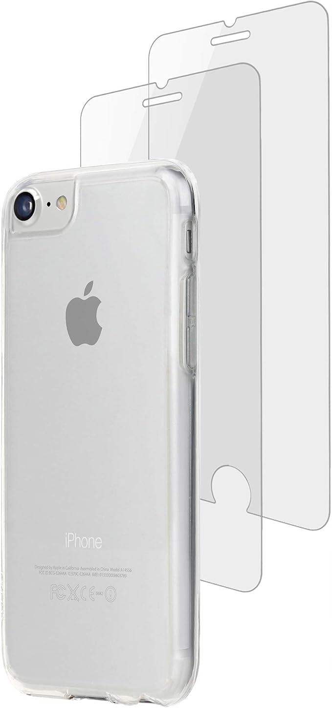 Ochrona 360-stopniowa – Szkło hartowane i etui Crystal Case