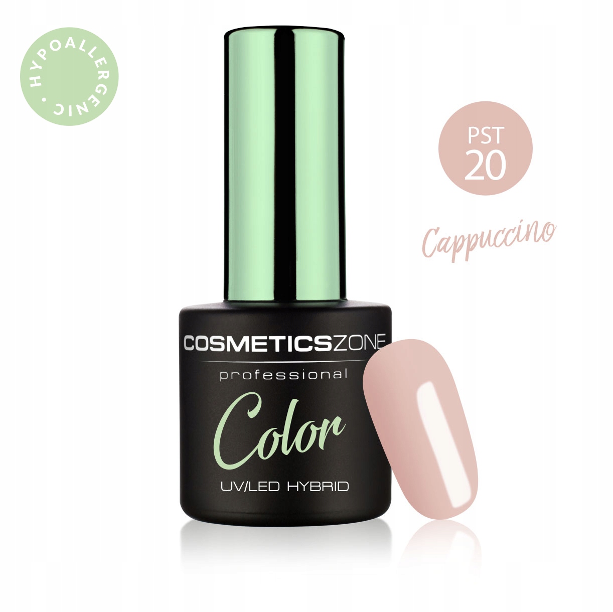COSMETICS ZONE LAKIER HYBRYDOWY KOLOR 7ML - PST20 EAN (GTIN) 5903876981686