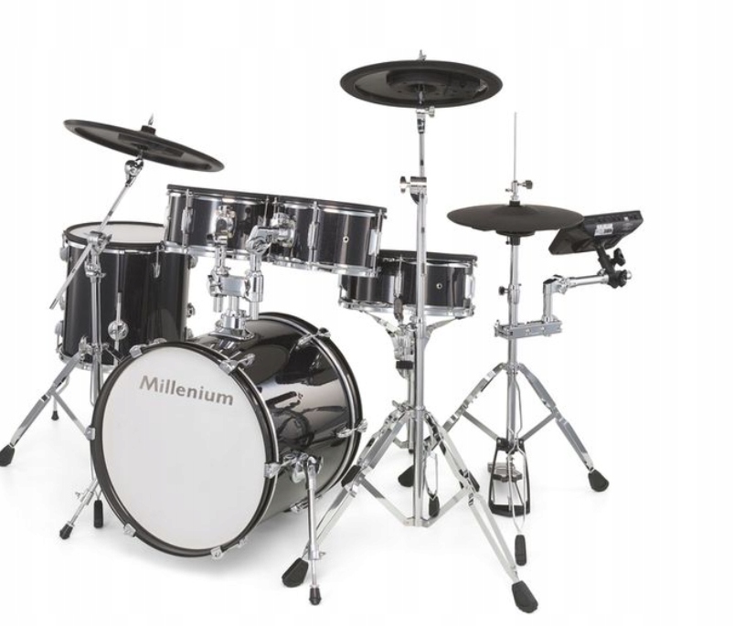 Millenium MPS-750X PRO E-Drum Mesh Set – Elektroniczny zestaw perkusyjny z Bluetooth