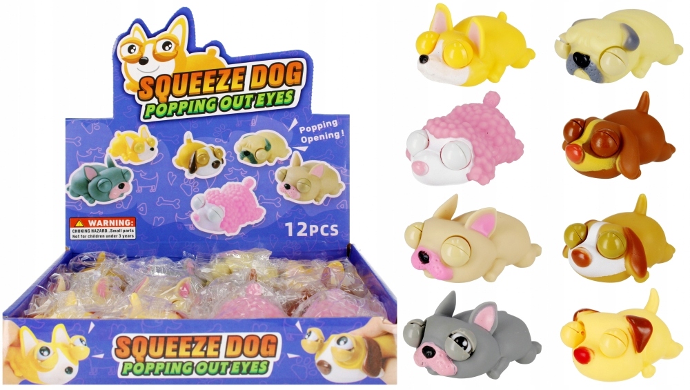 Figurka Mega Creative ZAB WYCISKANA PIESEK 9CM – Radość i zabawa dla najmłodszych