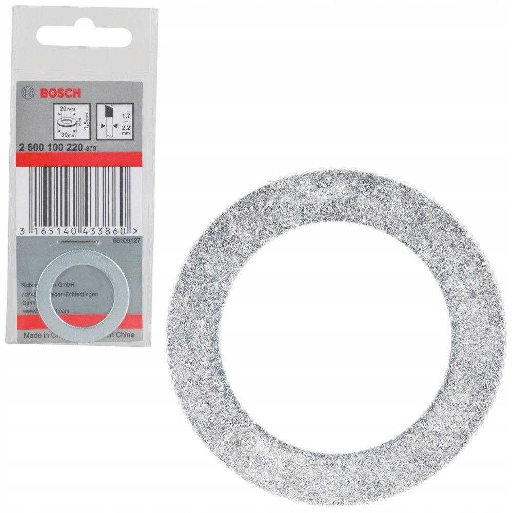 Kluczowe wymiary pierścienia redukcyjnego