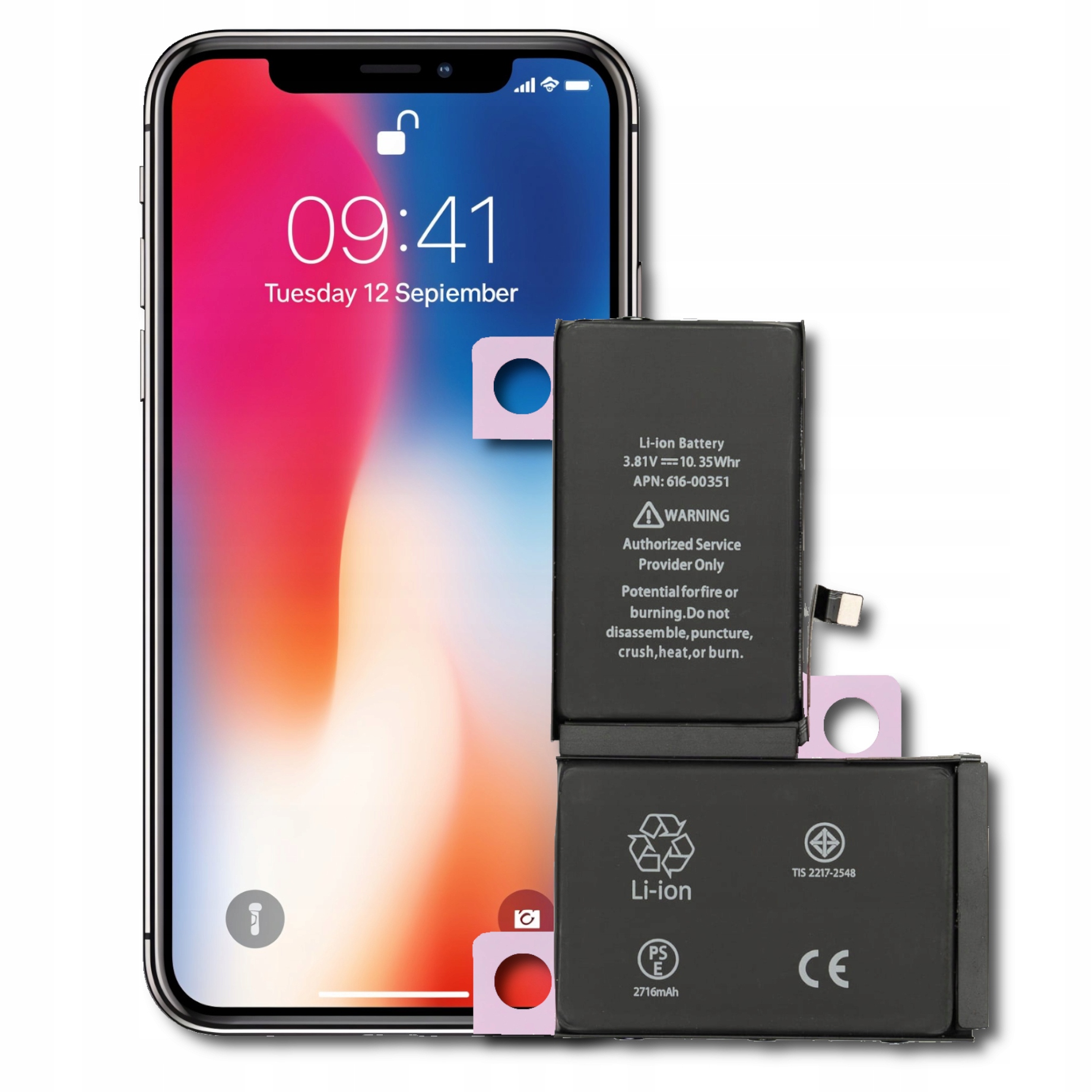 Kompatybilność z modelami iPhone X (A1865, A1901, A1902, A1903)