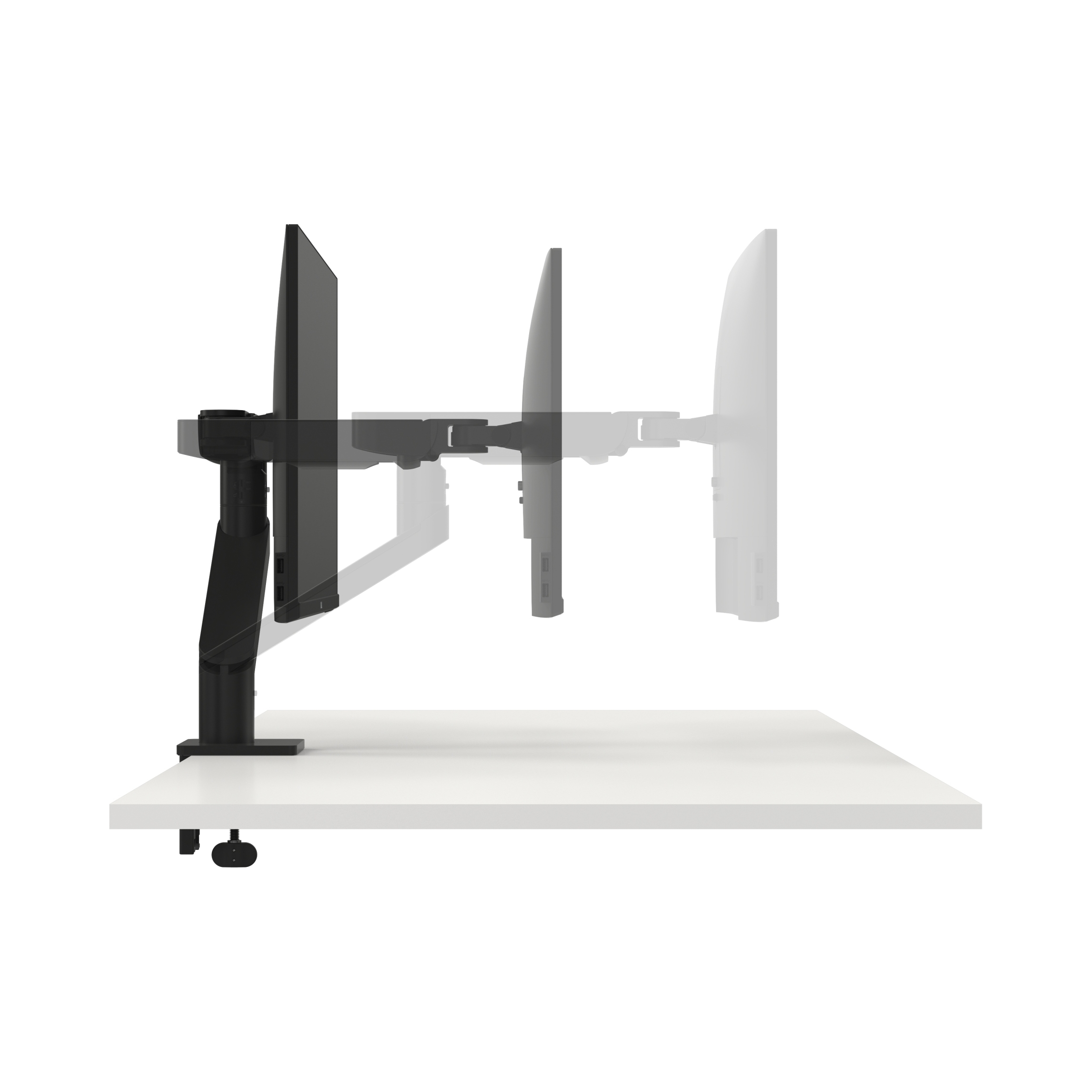 Ergonomia i regulacja – Dostosuj wysokość i kąt monitora do swoich potrzeb
