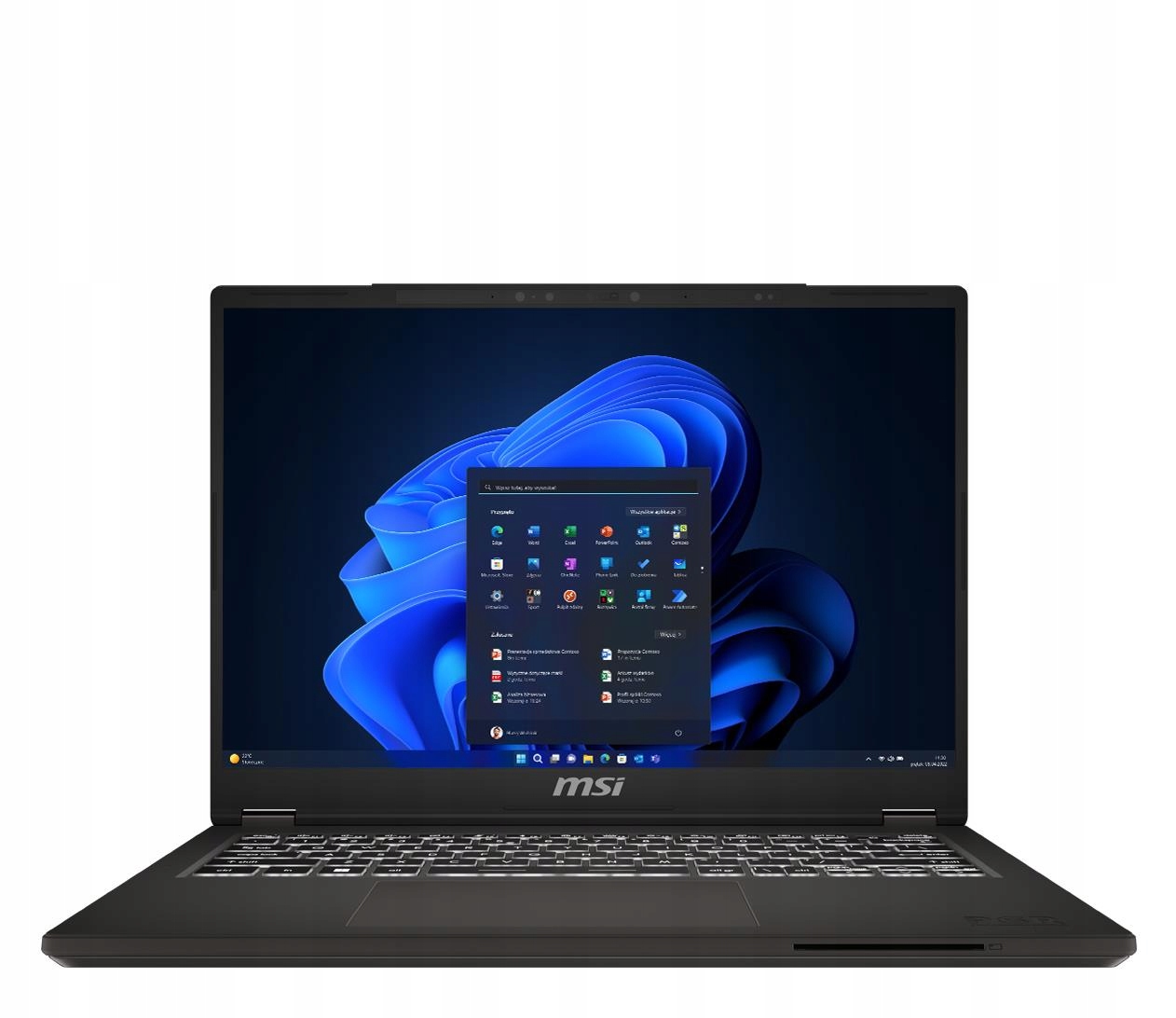 Laptop MSI Commercial 14 H A13MG vPro – Wydajność i mobilność w jednym