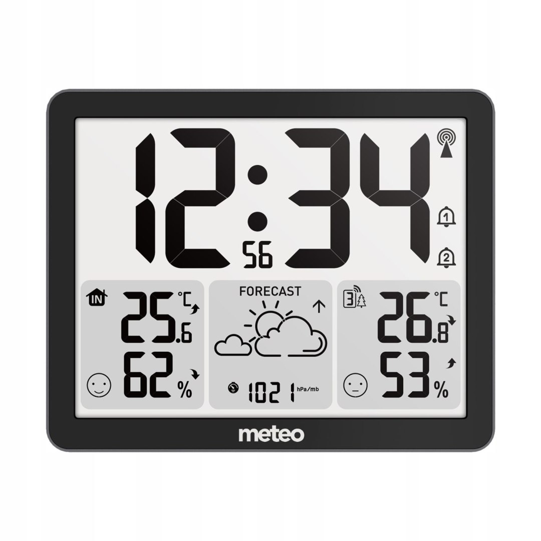 Bezprzewodowy pomiar temperatury i wilgotności – komfort w każdym pomieszczeniu