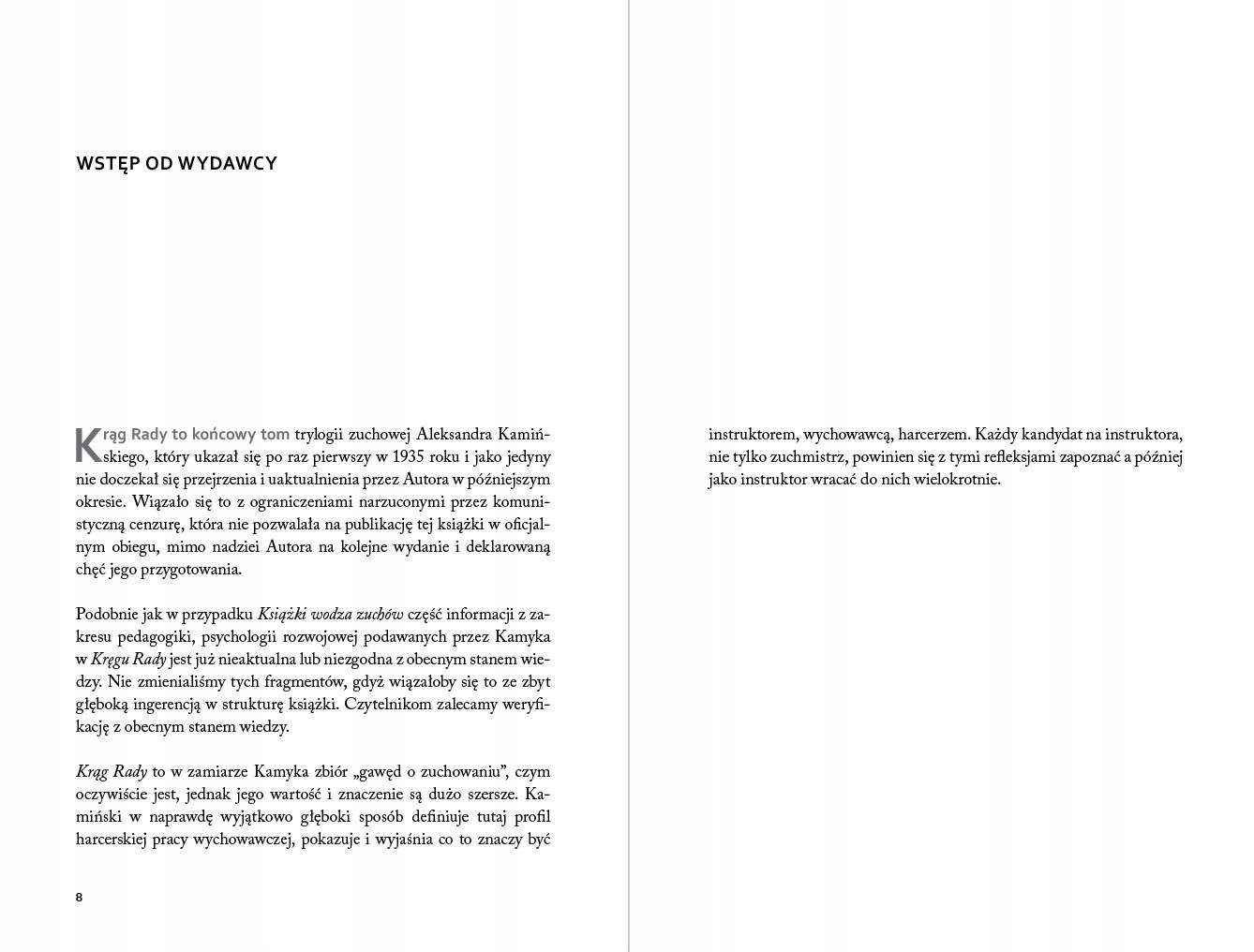 Nowe wydanie książki Aleksandra Kamińskiego