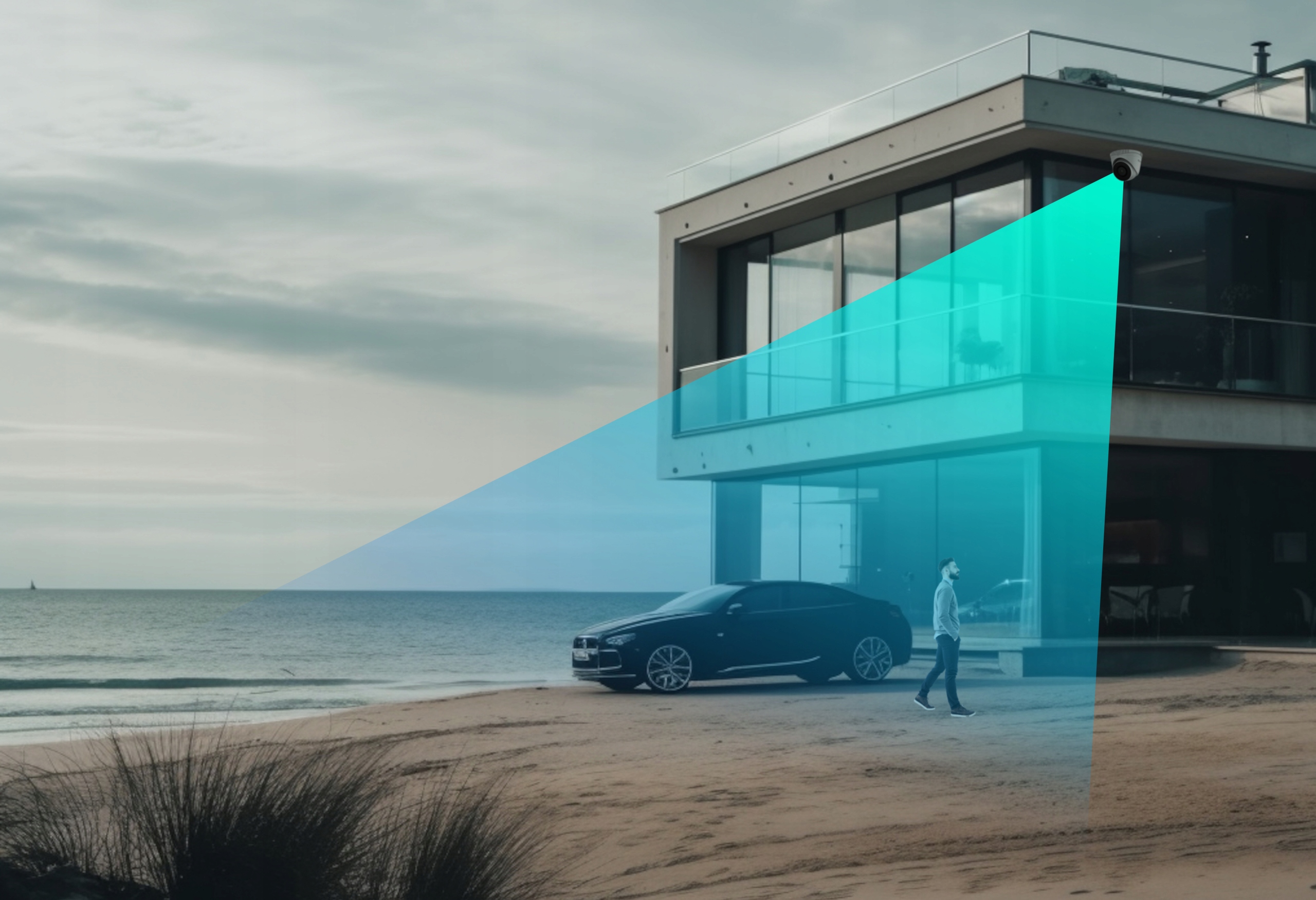 Inteligentne monitorowanie – Funkcje detekcji sylwetek i dźwięku